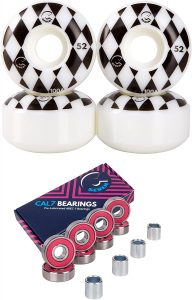 Cal 7 Skateboard Wheels with bearings
